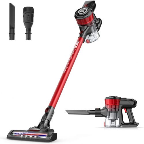  ONSON Cordless Vacuum Cleaner 12KPa Powerful Suction 150W Motor 2 in 1 Stick Handheld Vacuum for Home Hard Floor Carpet Car Pet