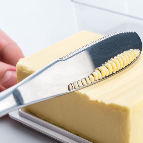  ONVAYA Butter Knife | Stainless Steel | Butter Grater | Dishwasher Safe | Approx. 25x 2.5cm