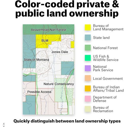  OnXmaps Montana Hunting Maps: onX Hunt Chip for Garmin GPS - Public & Private Land Ownership - Hunting Districts - Includes Premium Membership for onX Hunting App for iPhone, Android & Web