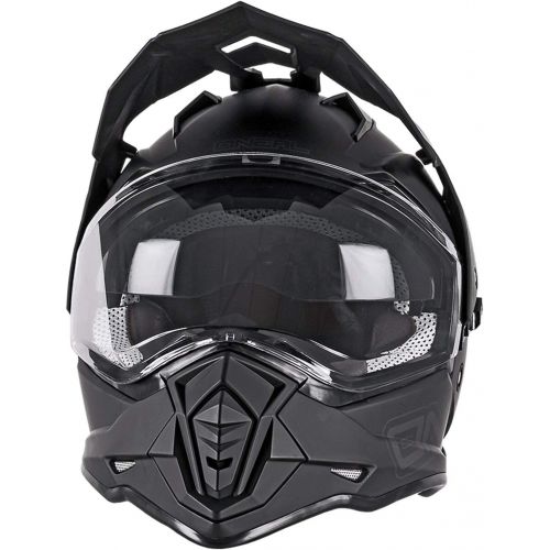  ONeal 0817-504 Sierra II Mens Full-Face Helmet (Black, Large)