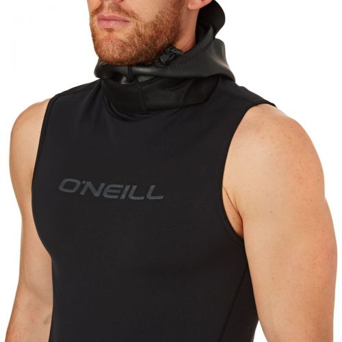  ONeill Thermo-X Hooded Thermal Vest Black Easy Stretch Thermal Lining