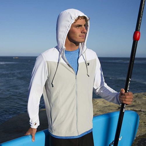  ONeill Wetsuits ONeill Mens Hybrid UPF 50+ Long Sleeve Full Zip Sun Hoodie