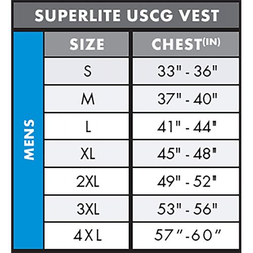  ONeill Wetsuits ONeill Mens Superlite USCG Life Vest