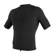 ONeill Wetsuits ONeill Mens Reactor-2 1.5mm Short Sleeve Top, Black, Medium