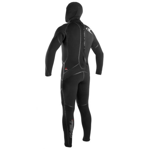  ONeill Wetsuits ONeill Mens Dive J-Type 7mm Back Zip Full Wetsuit with Hood