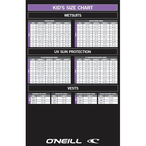  ONeill Wetsuits ONeill Youth Reactor 2mm Back Zip Spring Wetsuit