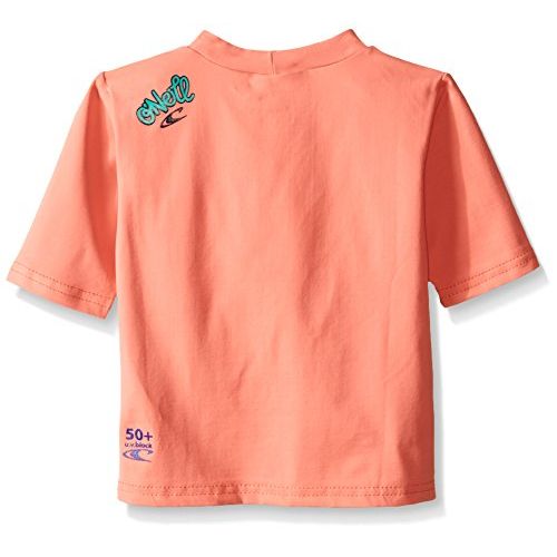  ONeill Wetsuits Girls UV Sun Protection Toddler Skins Short Sleeve Tee Rashguard