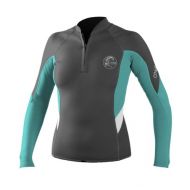 ONeill Wetsuits Womens Bahia Front-Zip 1mm Jacket