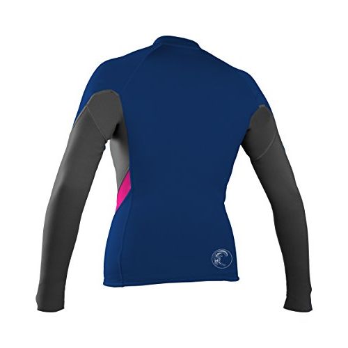  ONeill Wetsuits Womens Bahia Front Zip 1mm Jacket