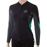 ONeill Wetsuits ONeill Womens Bahia 21mm Full Zip Wetsuit Jacket