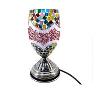 OOFAY LIGHT Mosaic Table Lamp Marrakech Turkish Handmade Mosaic Glass Moroccan Lighting for Bedroom Living Room Coffee Mood Light