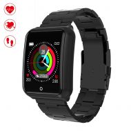 OOLIFENG Smart Watch, Fitness Tracker and Heart Rate Monitor Compatible iOS & Android, Waterproof Activity Tracker, Calorie Counter
