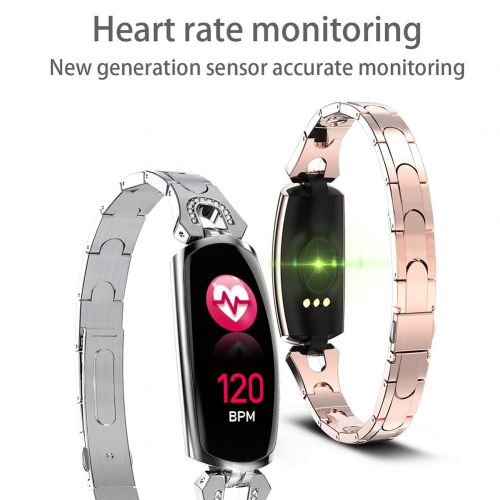  OOLIFENG Fitness Tracker, Heart Rate Blood Pressure Monitor, Waterproof Activity Tracker Color Screen Smart Wristband Pedometer Watch with Step Calories Counter