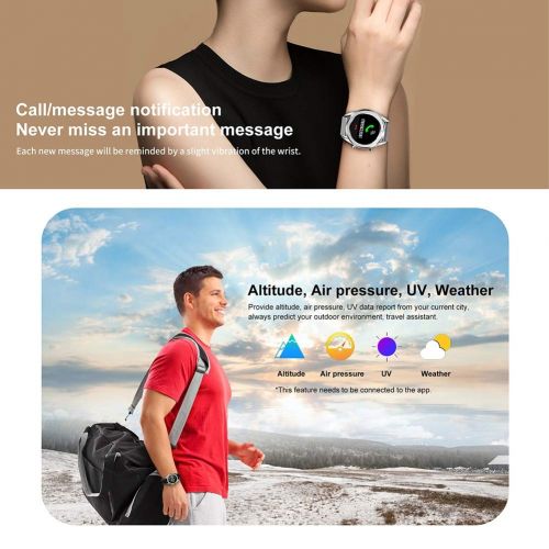  OOLIFENG Fitness Tracker and Heart Rate Monitor Compatible iOS & Android, Waterproof Activity Tracker, Calorie Counter Men Women Kids