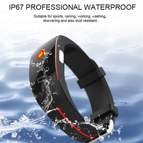  OOLIFENG Fitness Wristband with Blood Pressure + Heart Rate Monitor, Activity Tracker Watch and IP67 Waterproof Smart Watch, Pedometer for Kids Women and Men