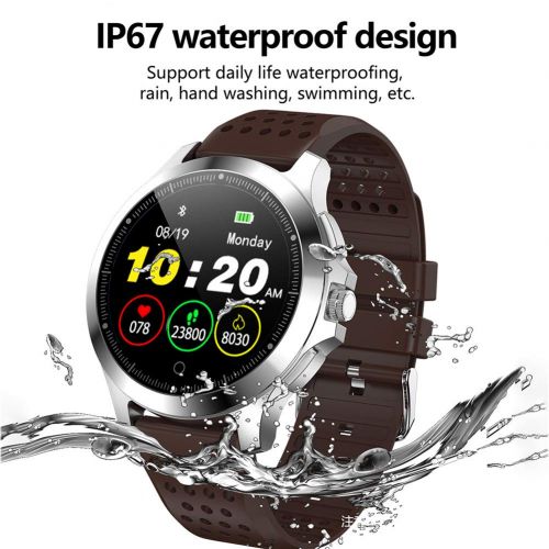  OOLIFENG Fitness Tracker, Colour Screen Activity Watch Waterproof IP67 with Heart Rate Monitor Smartwatch for Kids Women and Men Call SMS SNS Notification