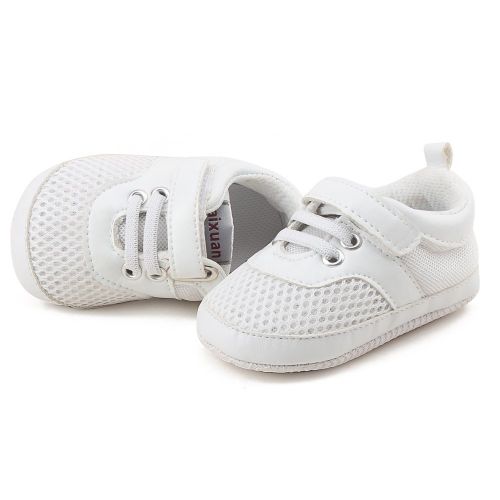  OOSAKU Baby Breathable Mesh Shoes Hook & Loop Sneakers.