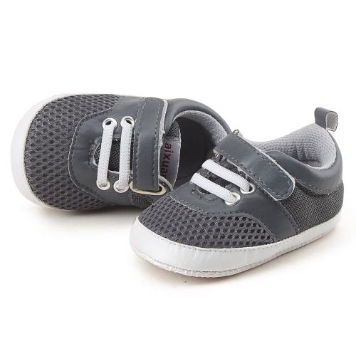  OOSAKU Baby Breathable Mesh Shoes Hook & Loop Sneakers.