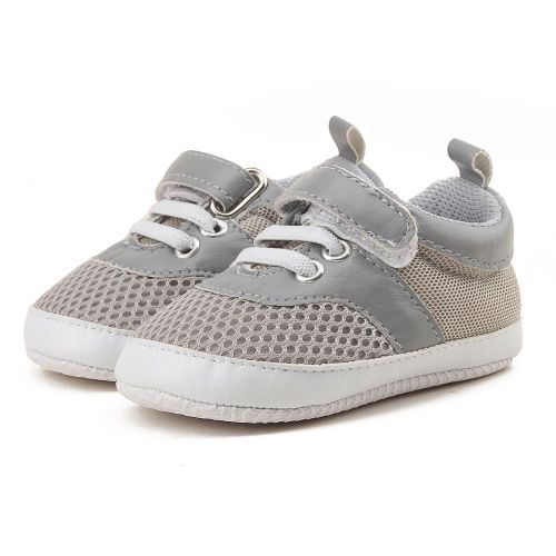  OOSAKU Baby Breathable Mesh Shoes Hook & Loop Sneakers.