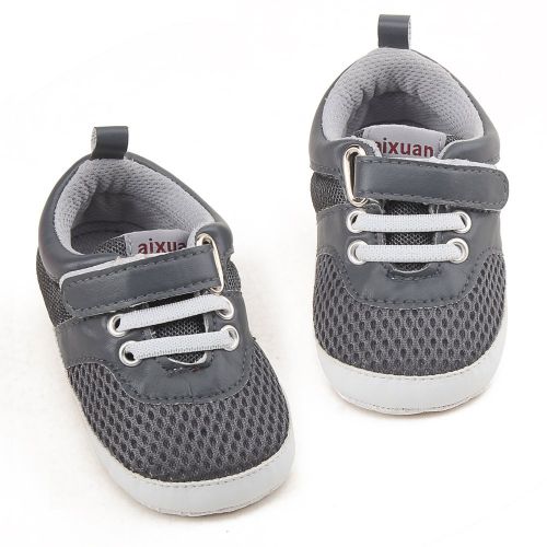  OOSAKU Baby Breathable Mesh Shoes Hook & Loop Sneakers.