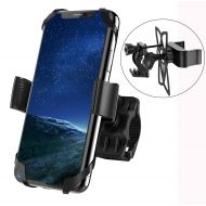 OOTSR Universal Premium Bike Phone Mount for Motorcycle - Bike Handlebars, Adjustable, Compatible with Most Smartphones iPhone X, XR, 8, 7 Plus, Galaxy, S9, S8, Up to 3.5 Wide