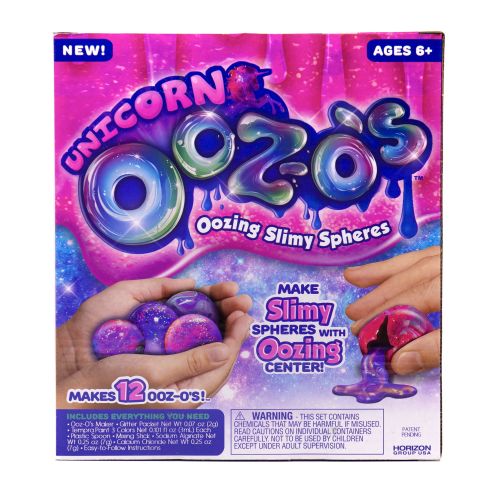  Unicorn OoZ-Os: Make Your Own Oozing Slime Spheres by Horizon Group USA
