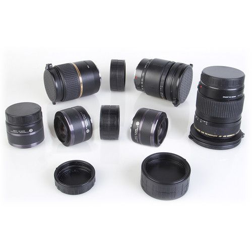  OP/TECH USA Double Lens Mount Cap for Micro 4/3 Lenses