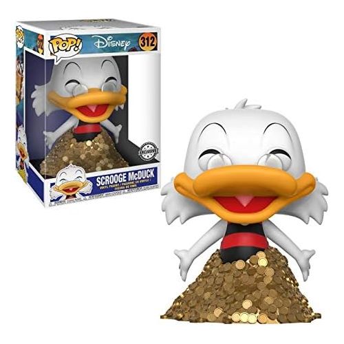  OPP Funko Disney Duck Tales Scrooge McDuck Exclusive Giant 10 Inch Pop #312 Vinyl