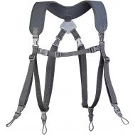 OP/TECH USA Dual Harness, Uni-Loop, X-Long (65172), Black