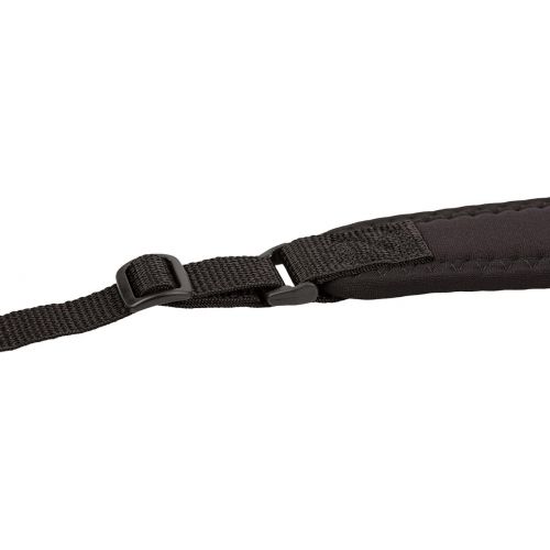  OP/TECH USA Super Classic Strap - UNI Loop - Padded Neoprene Neck Strap with Control-Stretch System and Quick Disconnects (Black)