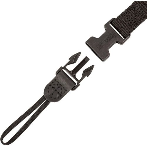  OP/TECH USA Super Classic Strap - UNI Loop - Padded Neoprene Neck Strap with Control-Stretch System and Quick Disconnects (Black)