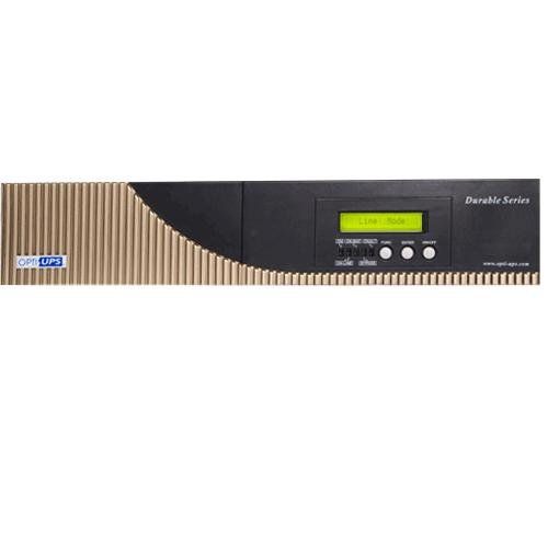  OPTI-UPS DS3000B-RM ONLINE 2U (3000VA, 2100W) Durable Series 4-Outlet Rackmount On-Line Uninterruptible Power Supply  Mission Critical Surge Protection Battery Back Up