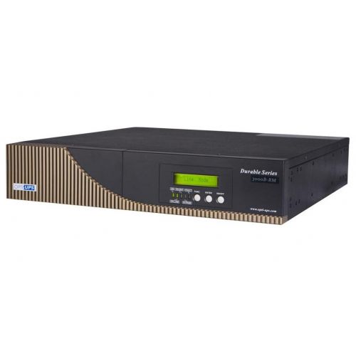  OPTI-UPS DS3000B-RM ONLINE 2U (3000VA, 2100W) Durable Series 4-Outlet Rackmount On-Line Uninterruptible Power Supply  Mission Critical Surge Protection Battery Back Up