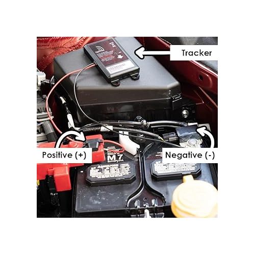  Optimus GPS Tracker for Vehicles - Easy Installation on Car's Battery - Low Cost Subscription Plan Options