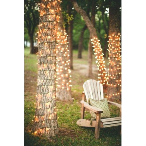  ORA Solar Powered 112 foot, 200 LED String Lights with Automatic On and Off for Outdoor and Indoor Use (4 Pack)