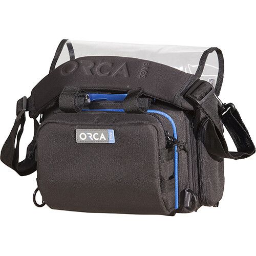  ORCA OR-28 Mini Audio Bag for ZOOM F8, Zaxcom Max, Tascam DR70 & Other Recorders