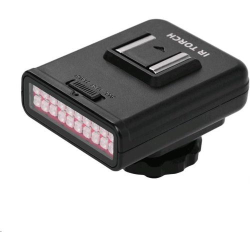 [아마존베스트]ORDRO LN-3 Studio IRLight LED Light USB Rechargeable Infrared Night Vision Infrared Illuminator Replacement Compatible with DSLR Camera Photography Lighting Accessory