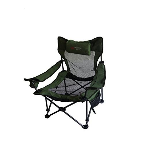  ORE Ore International M50353 35.25-Inch Portable Mesh Folding Chair, Green