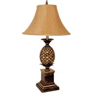 ORE International 9001F Pineapple Floor Lamp, 65 x 18 x 18, Antique Gold