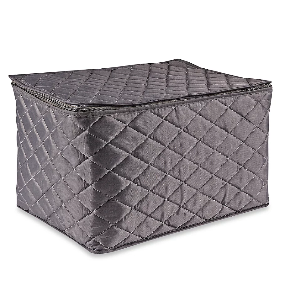  .ORG Quilted 3-Layer Stemware Saver in Grey