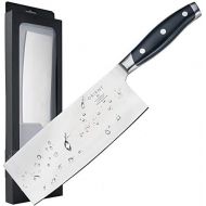 [아마존베스트]ORIENT Chopping knife chopper Chinese chefs knife - Origin series - German Thyssenkrupp stainless steel - vegetable and meat chopper knife