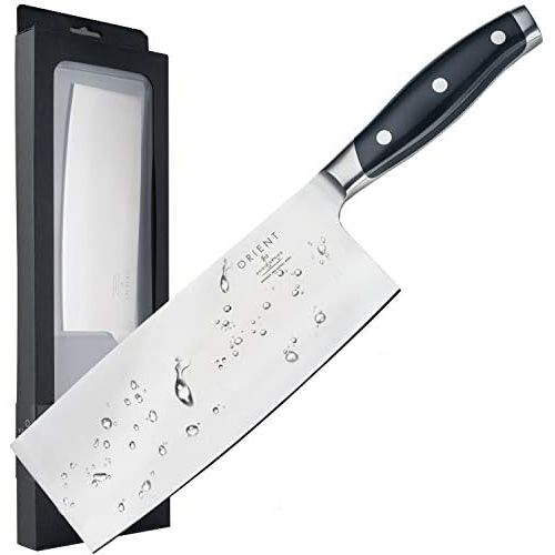  [아마존베스트]ORIENT Chopping knife chopper Chinese chefs knife - Origin series - German Thyssenkrupp stainless steel - vegetable and meat chopper knife