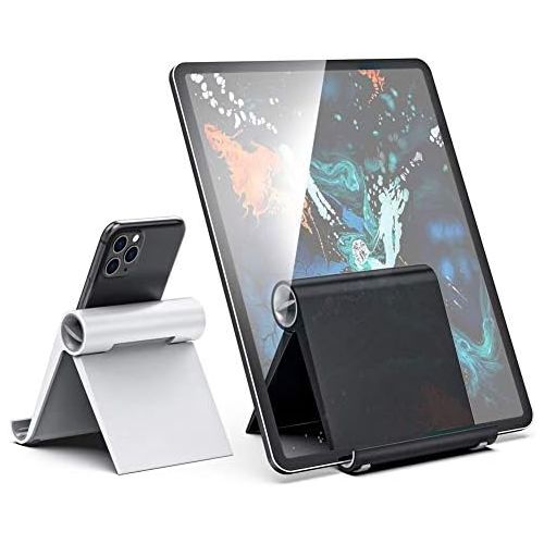  [무료배송]ORIbox Cell Phone Stand,Stand for iPhone, iPad,Desktop Solid Desk Stand, Compatible with All iPhone 12 Pro max/12Pro/12/12 mini/11 Pro max/11, Samsung Galaxy,Smart Phone