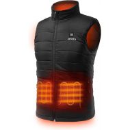 [아마존 핫딜]  [아마존핫딜]ORORO Mens Lightweight Heated Vest with Battery Pack