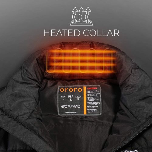  [아마존 핫딜]  [아마존핫딜]ORORO Mens Lightweight Heated Vest with Battery Pack