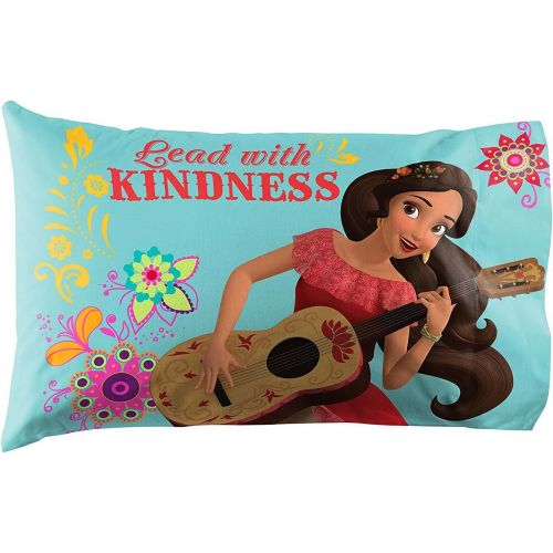  OS 4pc Elena of Avalor Twin Bedding Set Disney Princess Flower Power Comforter and Sheets