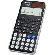 OSALO Scientific Calculator 417 Function 2 Line 10+2 Digits Written Display Solar and Battery Calculators for School College Students Secondary Black (OS 991ES Plus 2nd Edition)