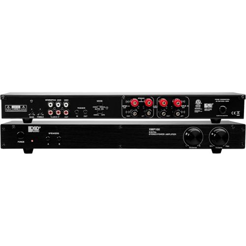  [아마존베스트]OSD Audio 75W Class D Stereo Amplifier  2 Channel Source Switch System, XMP100