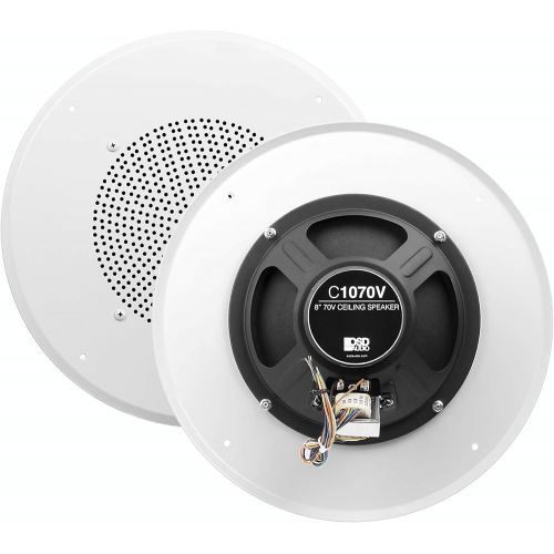  [아마존베스트]OSD Audio 8” 70V Commercial Speaker  In-Ceiling Sound System  C1070V