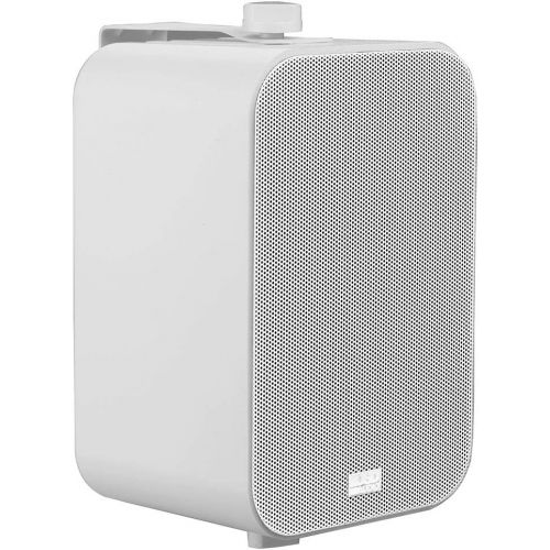  [아마존베스트]OSD Audio 4” 3-Way Outdoor Patio Speaker Pair - Weather Resistant, White - AP450